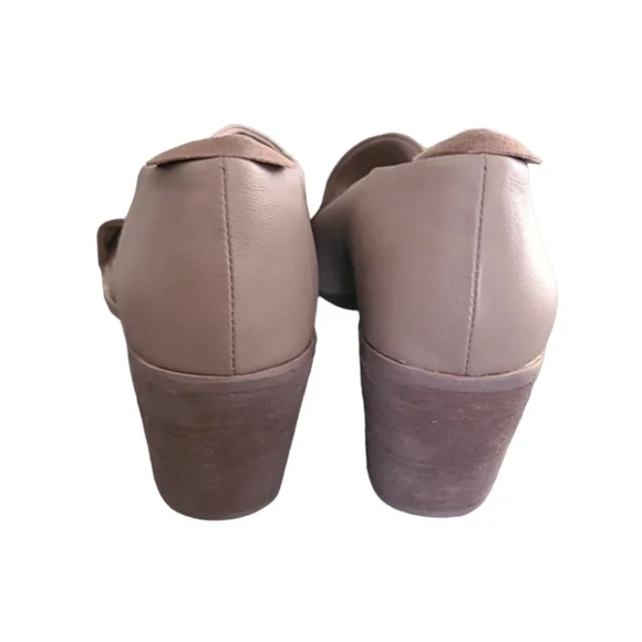 KELSI DAGGER BROOKLYN Kacey Portobello Sandals 11 Gray Criss Cross Heels ANTHRO - Picture 7 of 15